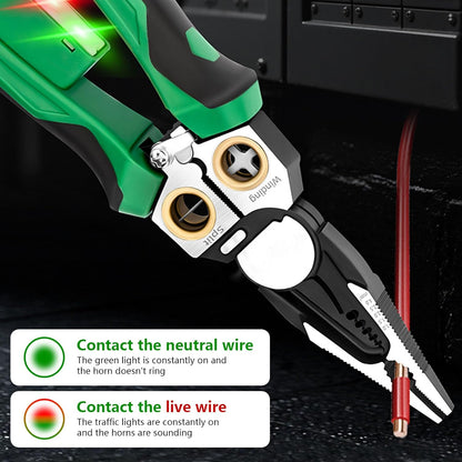 Clovera New 8 in 1 Wire Stripper with Voltage Tester