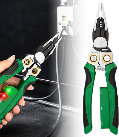 Clovera New 8 in 1 Wire Stripper with Voltage Tester