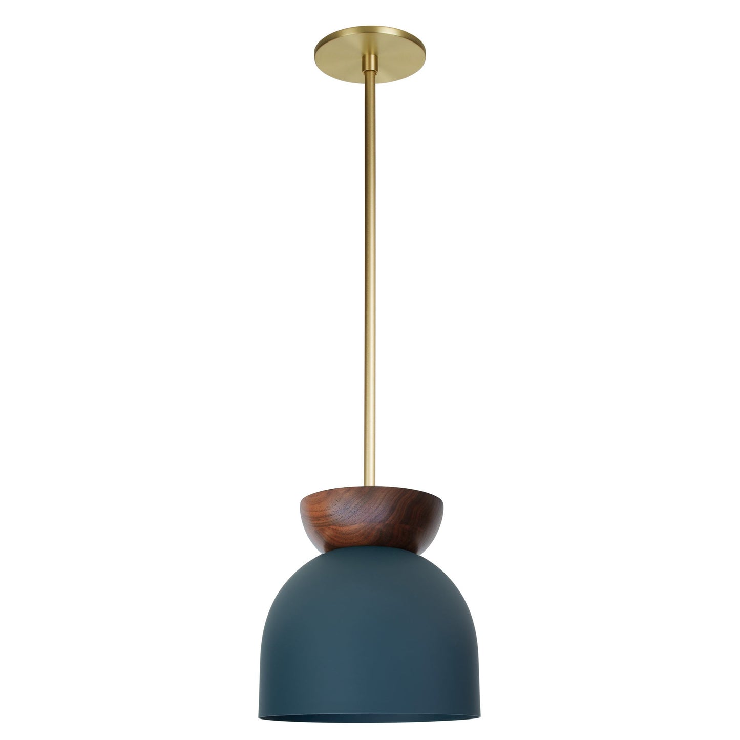 Amélie Luxe Wood 8" Pendant