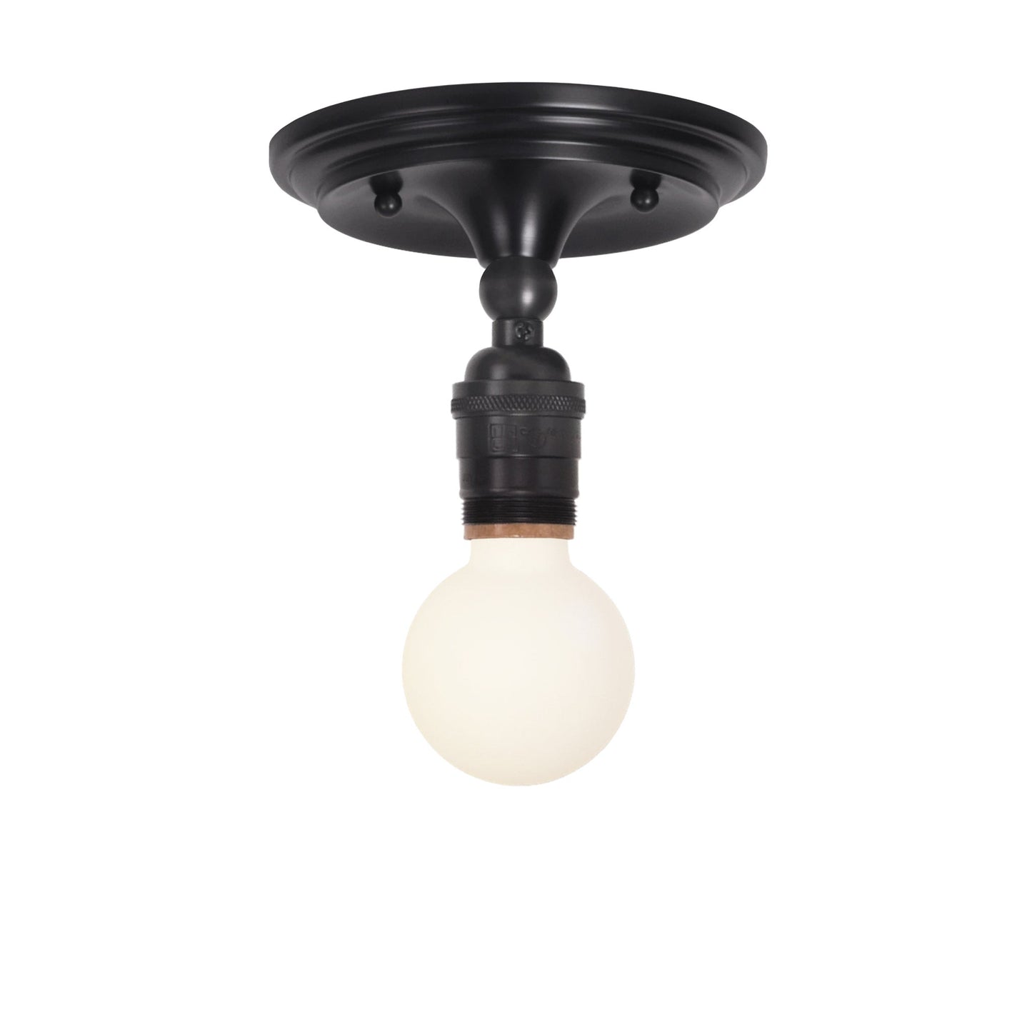 Grace Surface shown in Graphite Patina with no shade