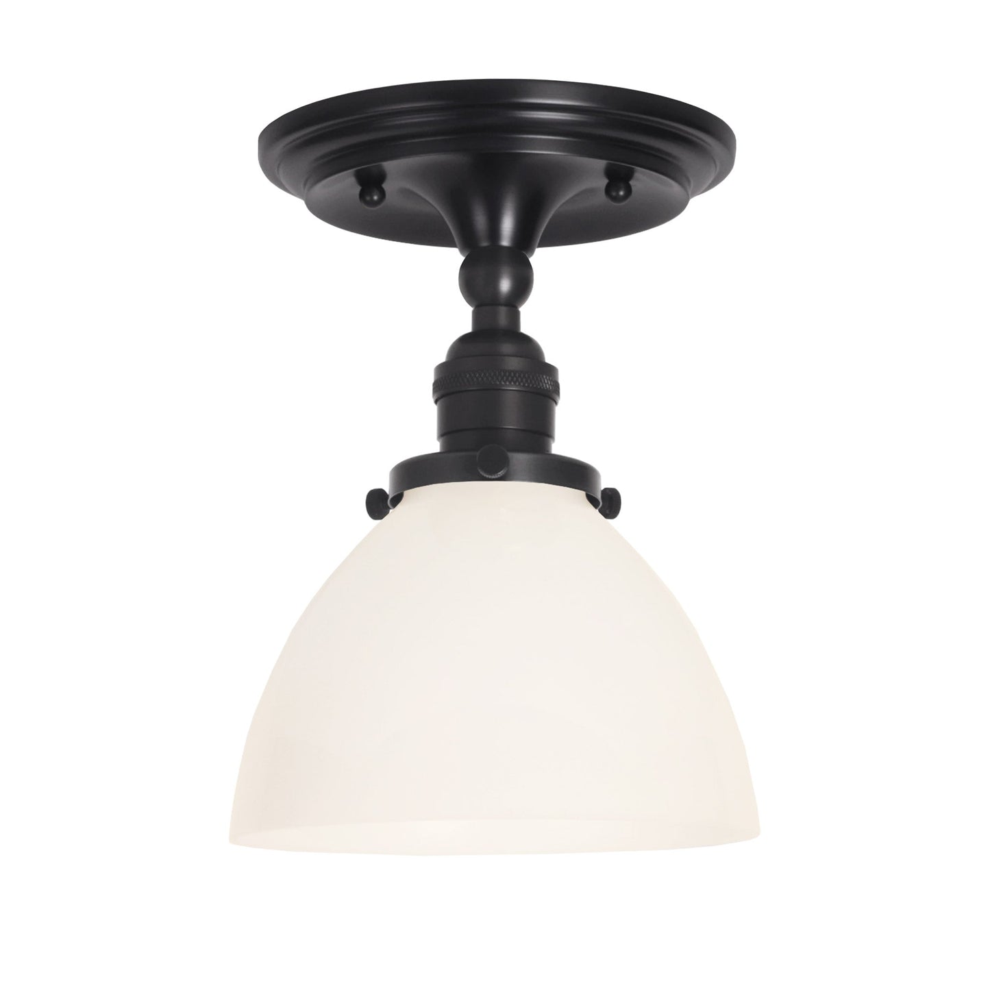 Grace Surface shown in Graphite Patina and an Opal Glass shade