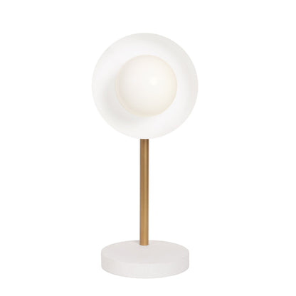 Lexi Lamp shown with a solid White shade