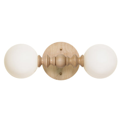 Lucy shown with a Maple wood canopy.