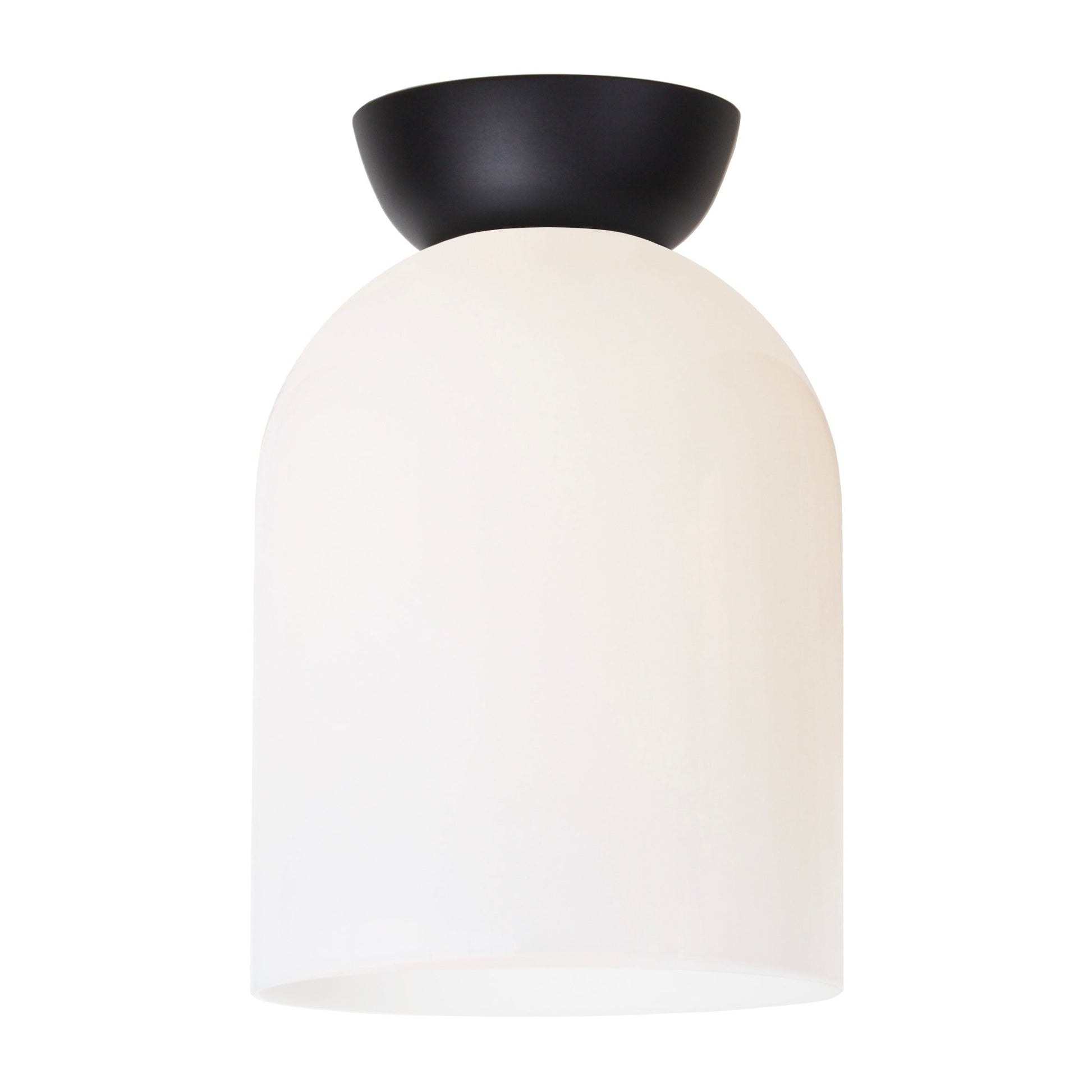 Colette Surface shown in Opal Glass with Matte Black.