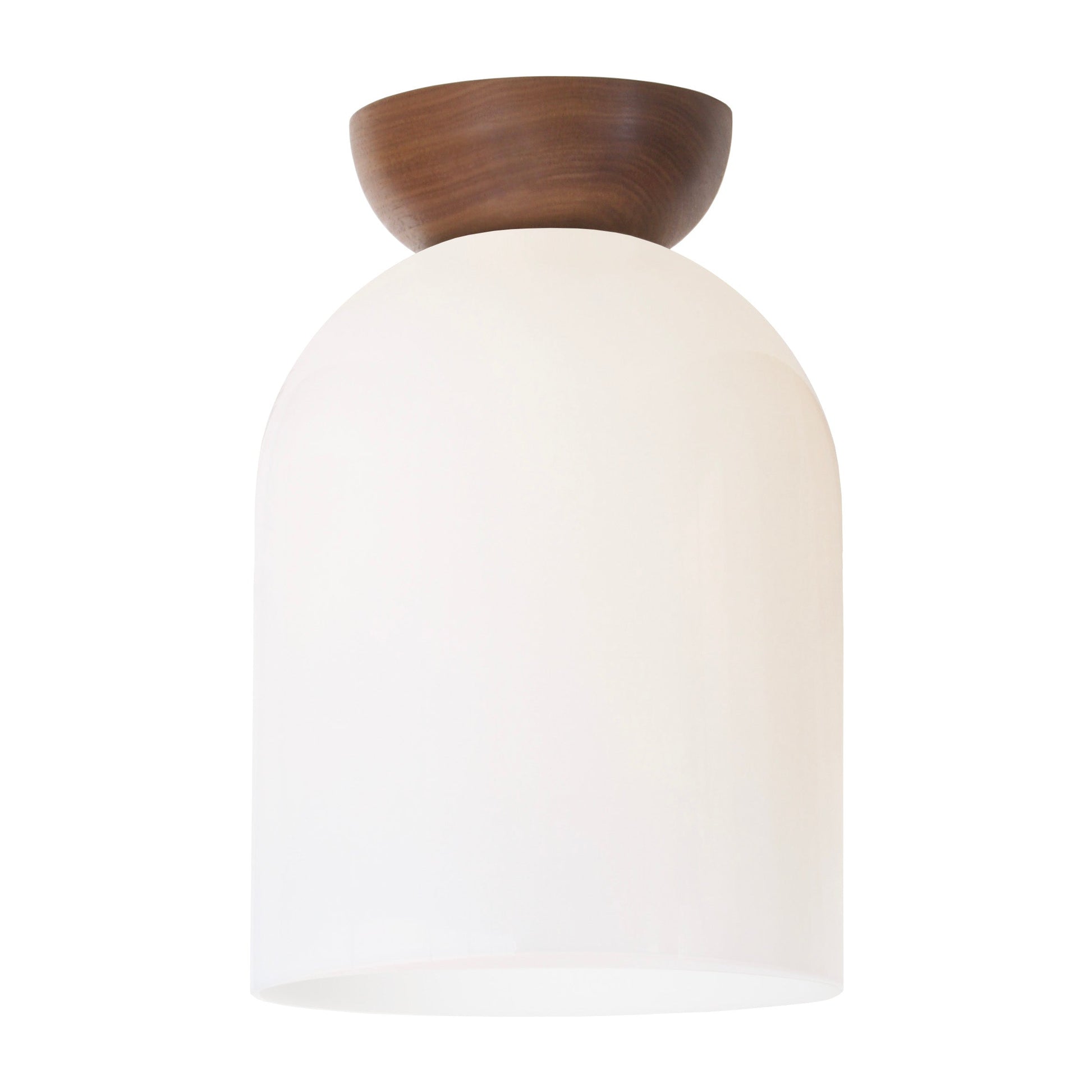 Colette Surface shown in Opal Glass with Walnut.