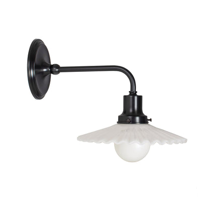 Marjorie Demi Sconce shown in Graphite Patina.