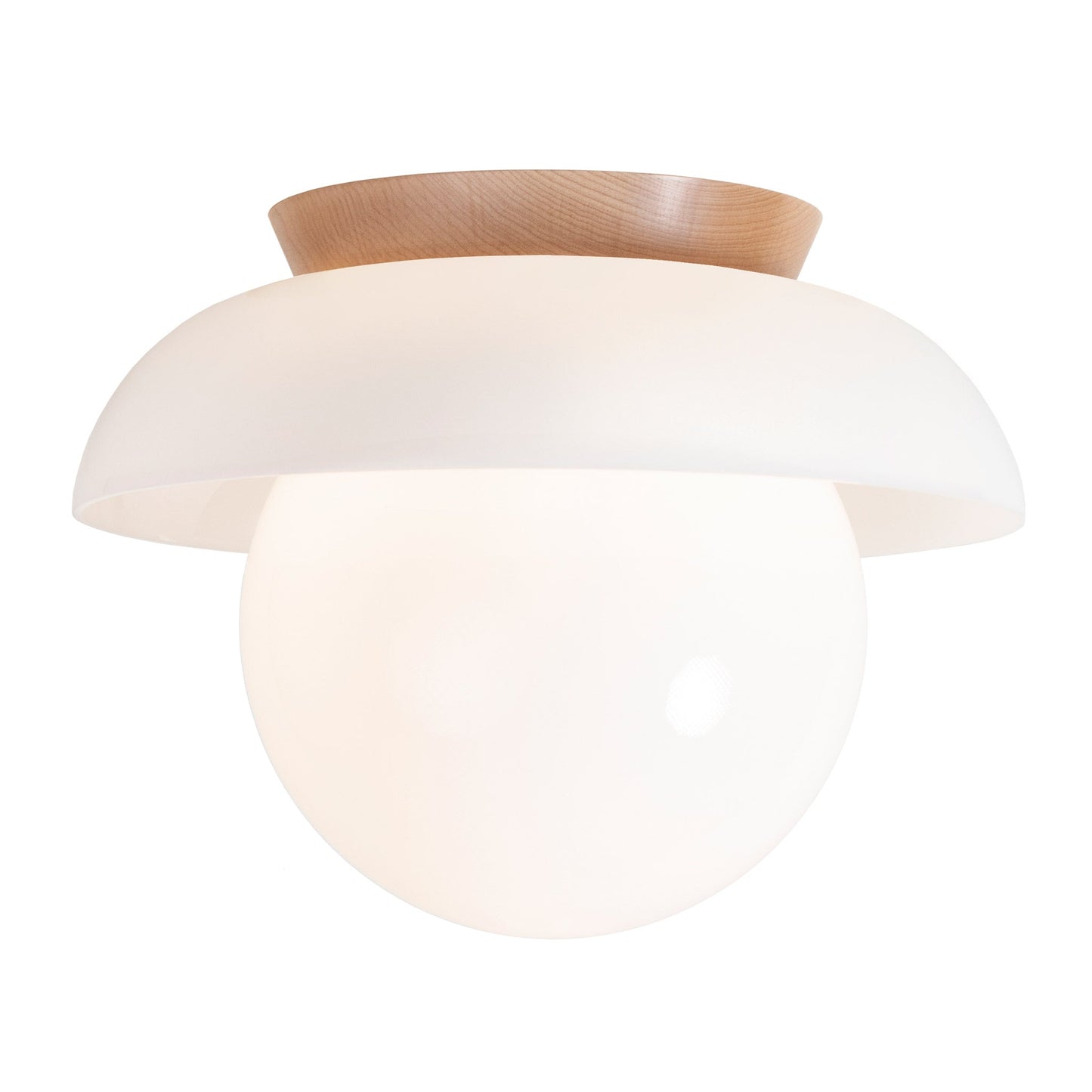 Glass Lexi Large 8" shown in Maple.