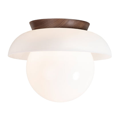 Glass Lexi Large 8" shown in Walnut.