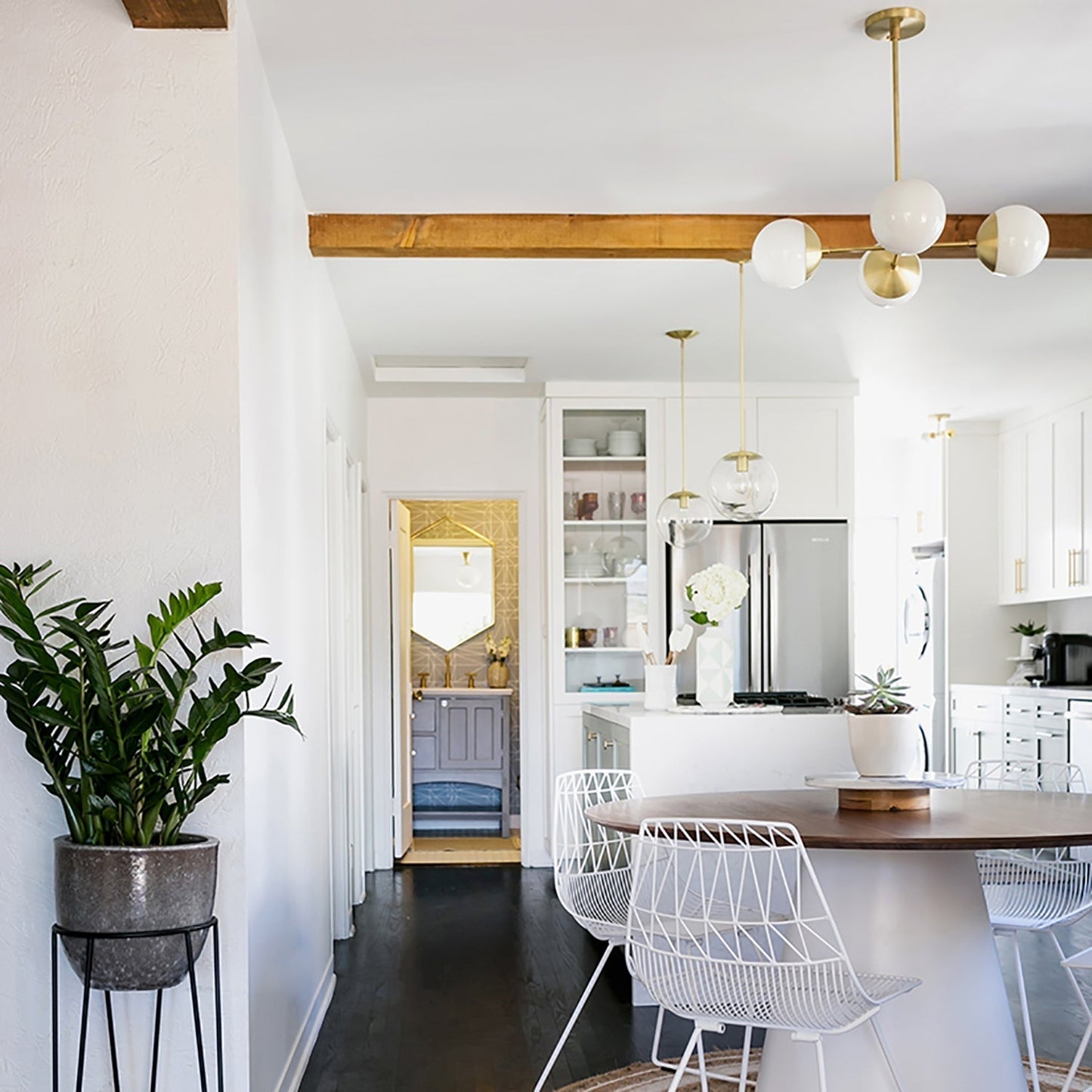 Alto Compass 6" Opal for Vaulted Ceiling