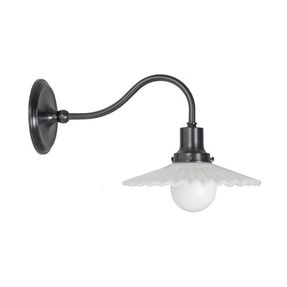 Marjorie Petite Sconce shown in Graphite Patina.