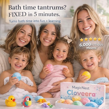 Cloveera™ Kids Bath Bomb Set