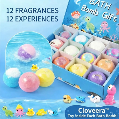 Cloveera™ Kids Bath Bomb Set