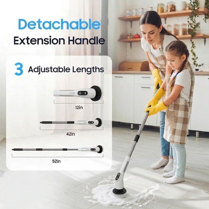 Cloveera™ Electric Spin Scrubber (9-in-1)